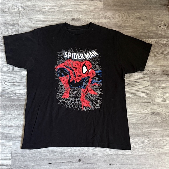 Marvel Other - Marvel Black and Red Spider-Man Short Sleeve Tee